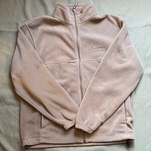 Columbia Tan Fleece Performance Jacket